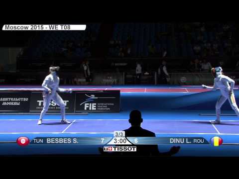 Moscow 2015 WE WorldChampionships T08 01 blue Dinu L ROU vs Besbes S TUN