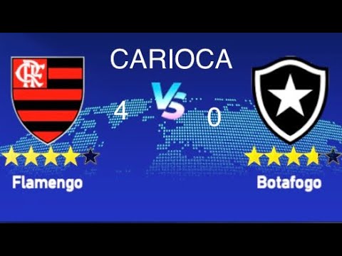 FLAMENGO 4x0 BOTAFOGO FINAL DO CARIOCA JOGO COMPLETO