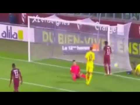 Lucas Moura goal. Psg vs Metz 5-1