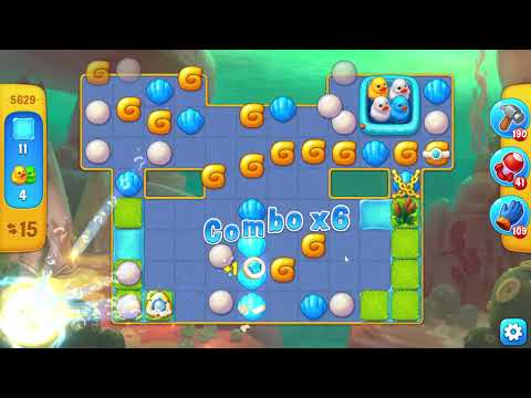 Fishdom 5629 Level - NO BooSTERS