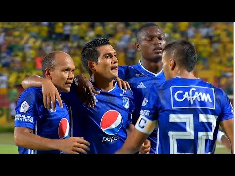 Bucaramanga vs. Millonarios (1-2) | Liga Aguila 2019-2 | Fecha 3