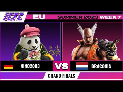 Nino2003 (Panda) Draconic (Heihachi)  ICFC Tekken 7 - EU: Summer 2023 - Week 7 Grand Finals