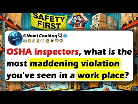 Safety/OSHA INSPECTORS, What Is The Most Maddening Violation You've Seen In A WORK Place?