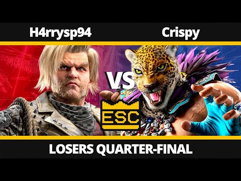 ESC 75 - Losers Quarter-Final - H4rrysp94 (Paul) Vs. Crispy (King) - TEKKEN 8 Tournament