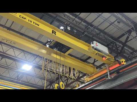 R&M 10 Ton Cranes - Overhead, Bridge | Highland Machinery & Crane (1)
