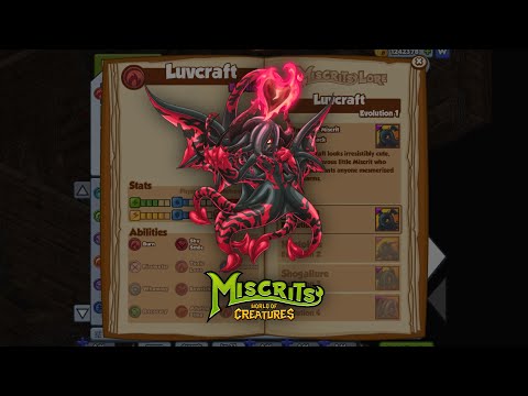 NEW EXOTIC!! Miscrits WoC: LUVCRAFT | First Look