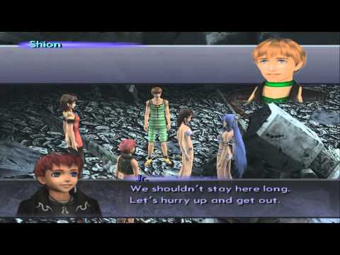 Xenosaga III HD Cutscene 080 - Escape from the Facility (CAT Testing Gr.) - ENGLISH - SWIMSUIT MODE