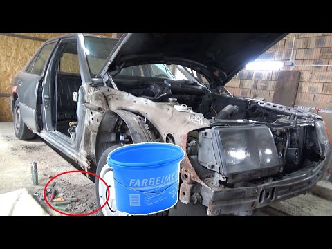 Mercedes W124 Bemutató.- Két diszperzites vedérbe belefér.