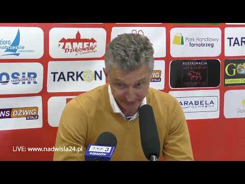 LIVE: Konferencja prasowa po meczu Siarki Tarnobrzeg z Avią Świdnikw