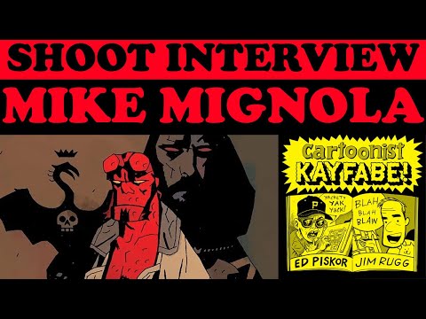 The Mike Mignola (Hellboy, BPRD) Shoot Interview.