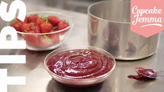 The Quickest Easiest STRAWBERRY JAM ever! | Cupcake Jemma | Tuesday Tips