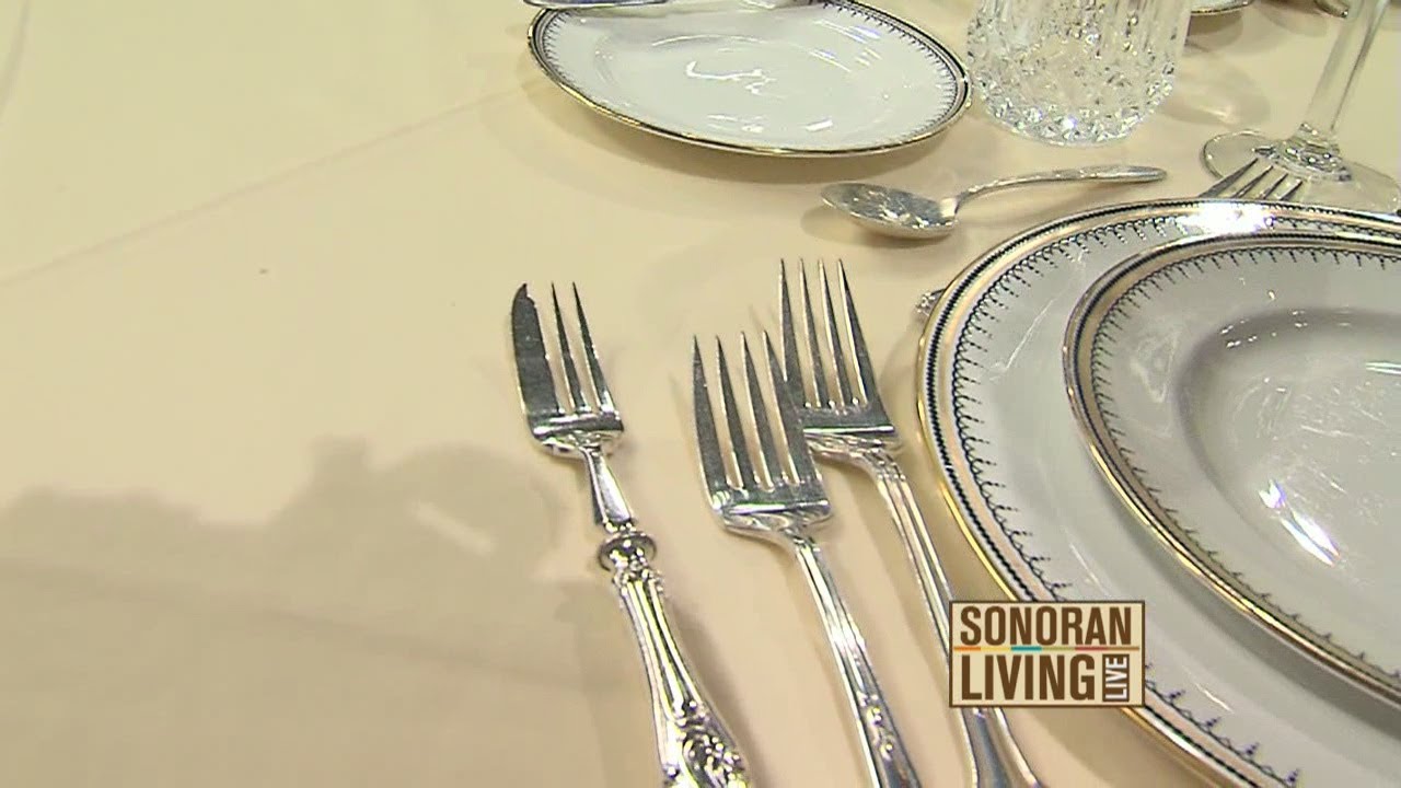 Etiquette expert teaches how to have good table manners while dining at a restaurant