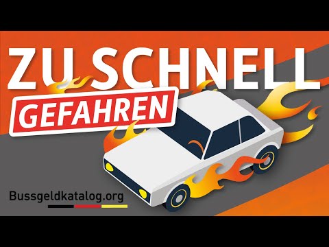 Geschwindigkeitsüberschreitung 🏎️: Bußgelder, Probezeit etc. - bussgeldkatalog.org