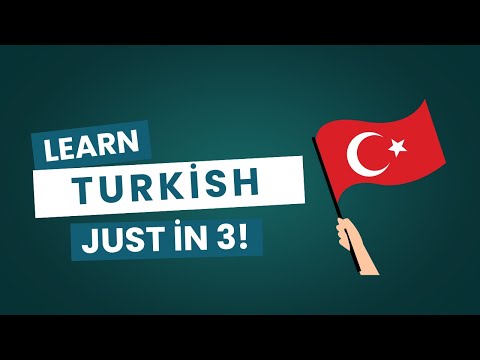 How to Learn Turkish | Basic Turkish Words for Beginners