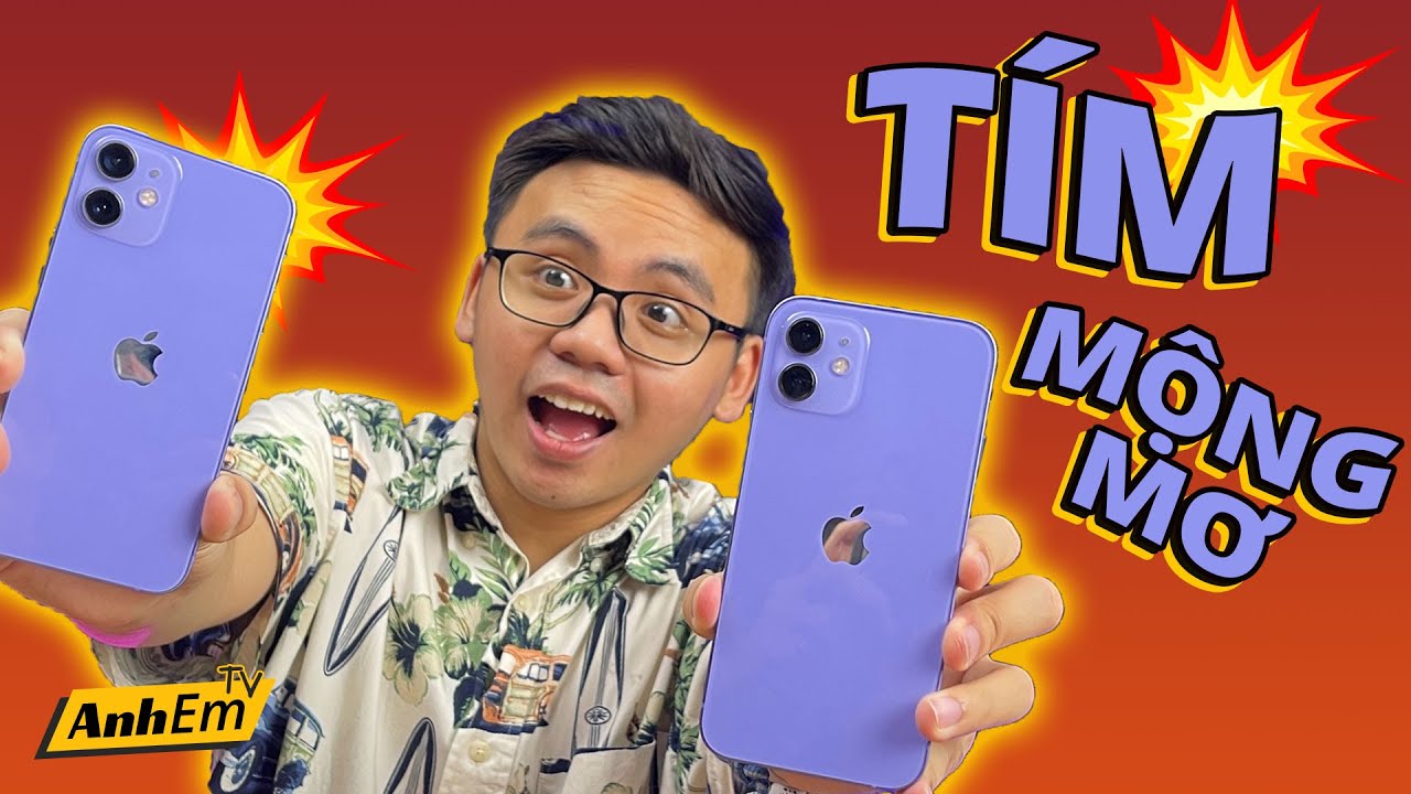 MÌNH LỠ LÀM RƠI iPHONE 12 TÍM RỒI…