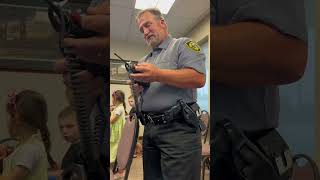 Police final radio transmission (sign off). Daughter places dad out of service for final time.