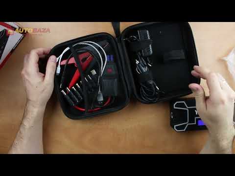 Пусковая-зарядная батарея YATO 12000 мАч, 300/500 А, USB 5В, 2А