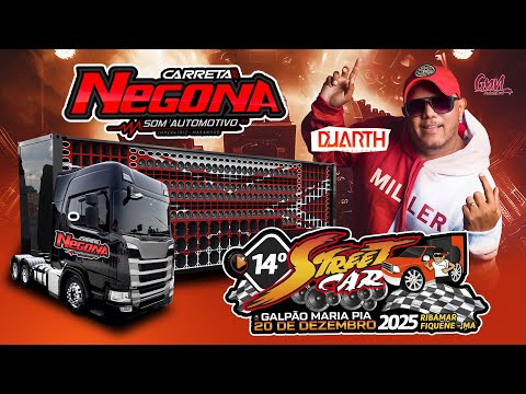 DANCE REMIX  CD 14° STREET CAR DE RIBAMAR FIQUENE 2025 DJ DUARTH INIGUALÁVEL