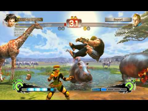 Strider Rindo-kan: Makoto vs Abel