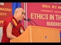 HH Dalai Lama's Talk on Ethics for the New ...