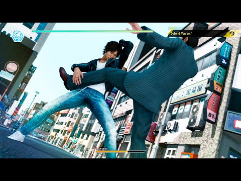 Judgment (PC) - Fighting Gameplay & EX Actions Showcase - 4K/60FPS