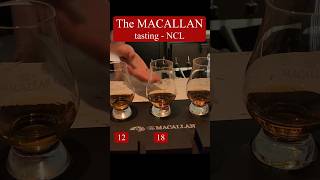 How to taste a whiskey flight, so good #whiskey #ncl #macallan