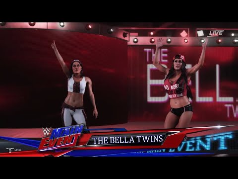 WWE 2K19 - Alicia Fox and Jillian Hall VS The Bella Twins