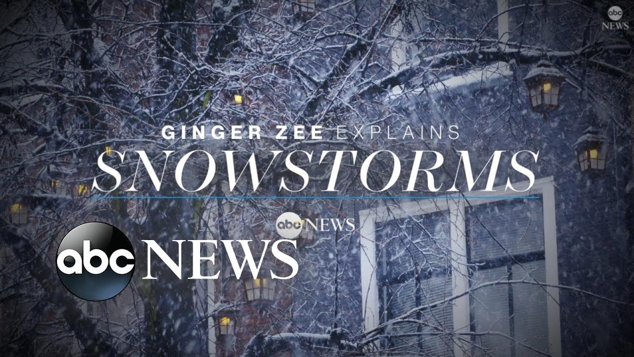 Snowstorms explained by Ginger Zee