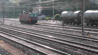 preview picture of video 'Swiss Railways - Shunting at Neuchatel'