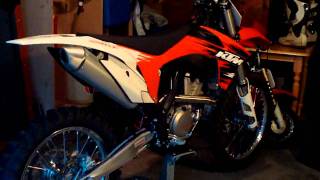 KTM 350 SX-F 2011 first start up