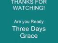 Are you ready for this- Three days Grace [lyrics ...