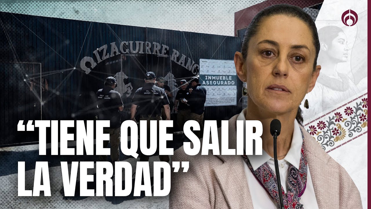 Sheinbaum se compromete a decir la verdad sobre el rancho Izaguirre en Teuchitlán