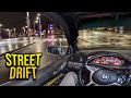 STREET DRIFT On BMW E46 POV GoPro