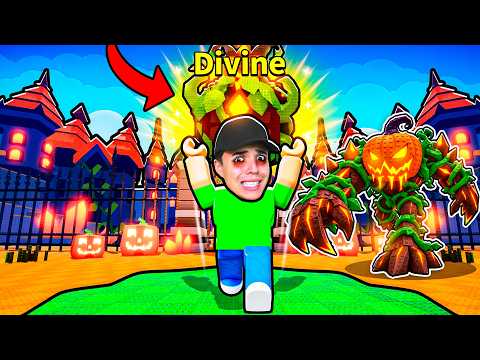ESCAPÉ del NUEVO BOSS por HUEVOS DE HALLOWEEN en ROBA UN HUEVO!😰 (Admin Abuse)