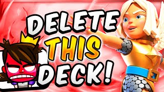 THIS DECK IS LIKE CHEATING! NO SKILL DECK NEEDS A NERF! — Clash Royale - Deck Guide by SirTagCR