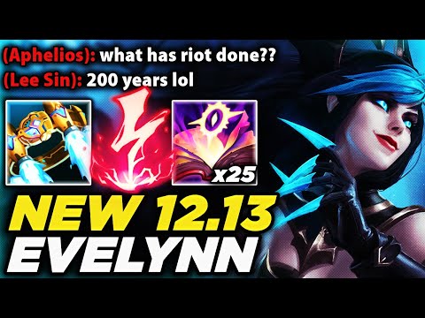 *12.13 BUFFS* Rank 1 Evelynn SLAUGHTERS High Elo! 20 Kills!