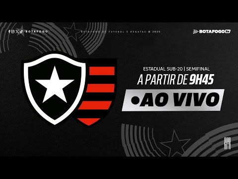 AO VIVO COM IMAGENS | Botafogo x Flamengo | Campeonato Carioca Sub-20