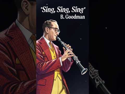 Benny Goodman Orchestra "Sing,  Sing, Sing"  #classicjazz #jazz #classicsmoothjazz #music