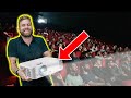 Bringing A Projector To A Movie Theatre Playing My Videos On Screen