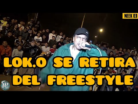 LOK.O SE RETIRA DEL FREESTYLE (CAQUIÑA)