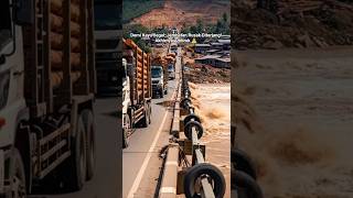 Download lagu Demi Kayu Ilegal, Jembatan Rusak Diterjang! Akhirnya Ambruk ⚠️ #automobile #aishorts #aicontent #fyp mp3