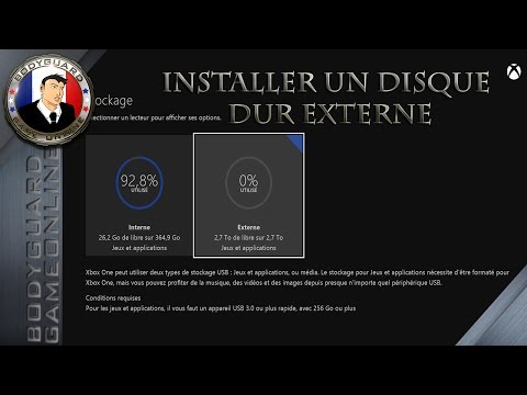 comment declarer un disque dur externe