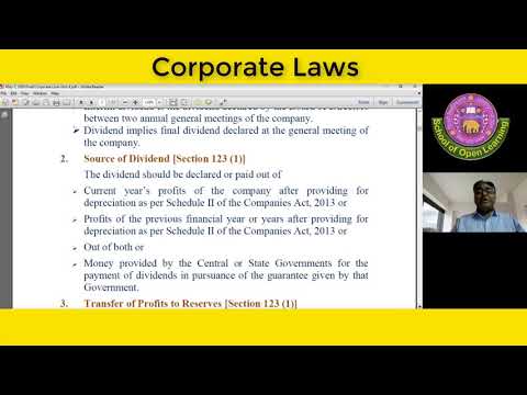 CORPORATE LAWS By - DR. SANDEEP GOEL