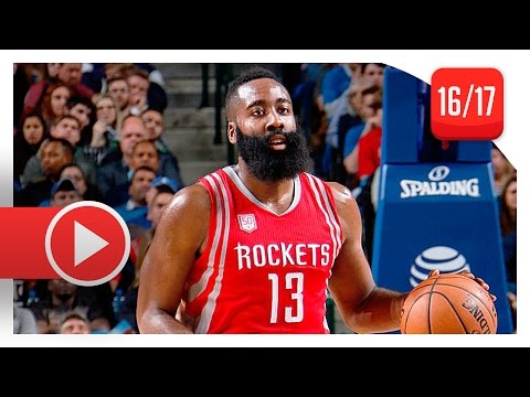 James Harden Full Highlights vs Mavericks (2016.12.27) - 34 Pts, 11 Ast in 3 Quarters