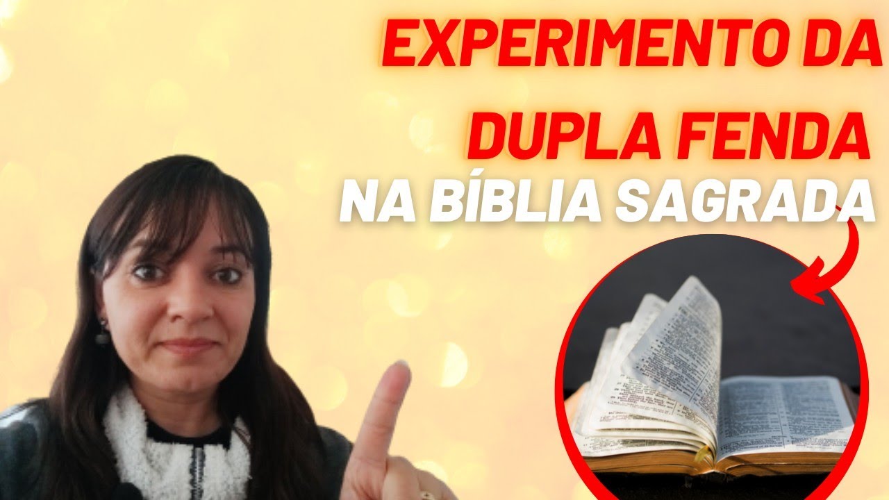 A dupla fenda explicada bem simples e com exemplo bíblico.