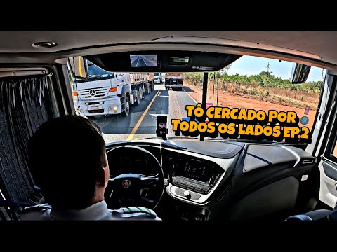 TÔ FORA Rodar de Dia LEVEI um Chá De Fila na BR 153. No Marcopolo G8 DD da Tocantins.