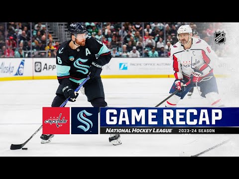 Capitals @ Kraken 3/14 | NHL Highlights 2024