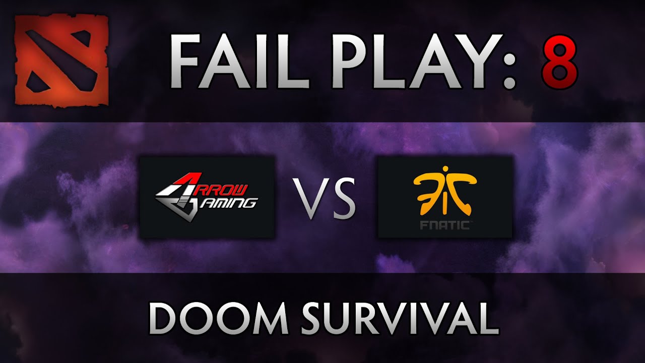 Dota 2 TI4 Fail Play – Arrow vs Fnatic – Doom Jukes
