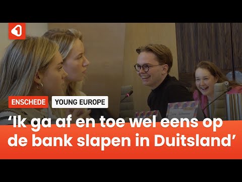 Euregionaal event Young Europe in Enschede brengt Nederlandse en Duitse jongeren nader door debat