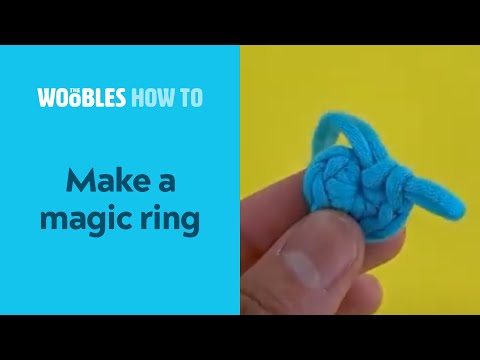 How to crochet the magic ring